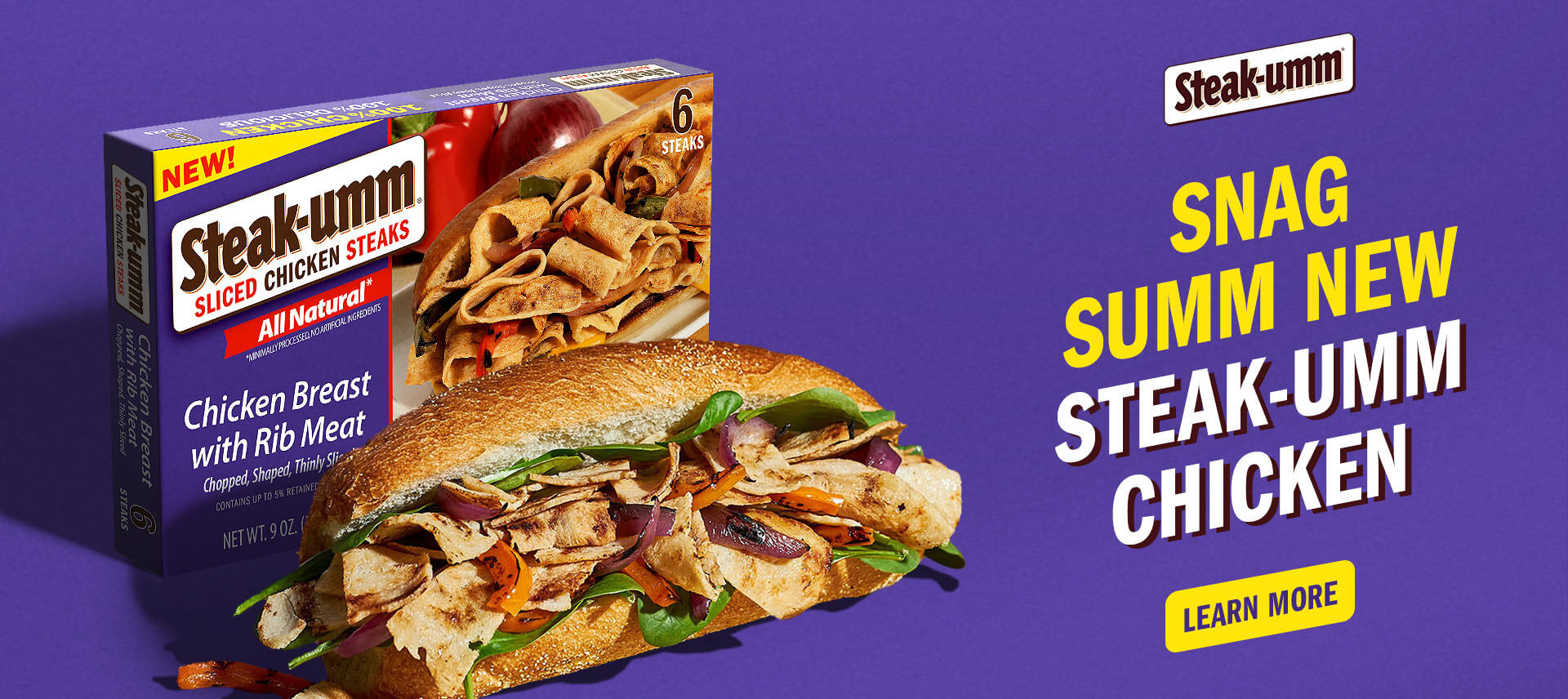 Snag summ new Steak-umm chicken